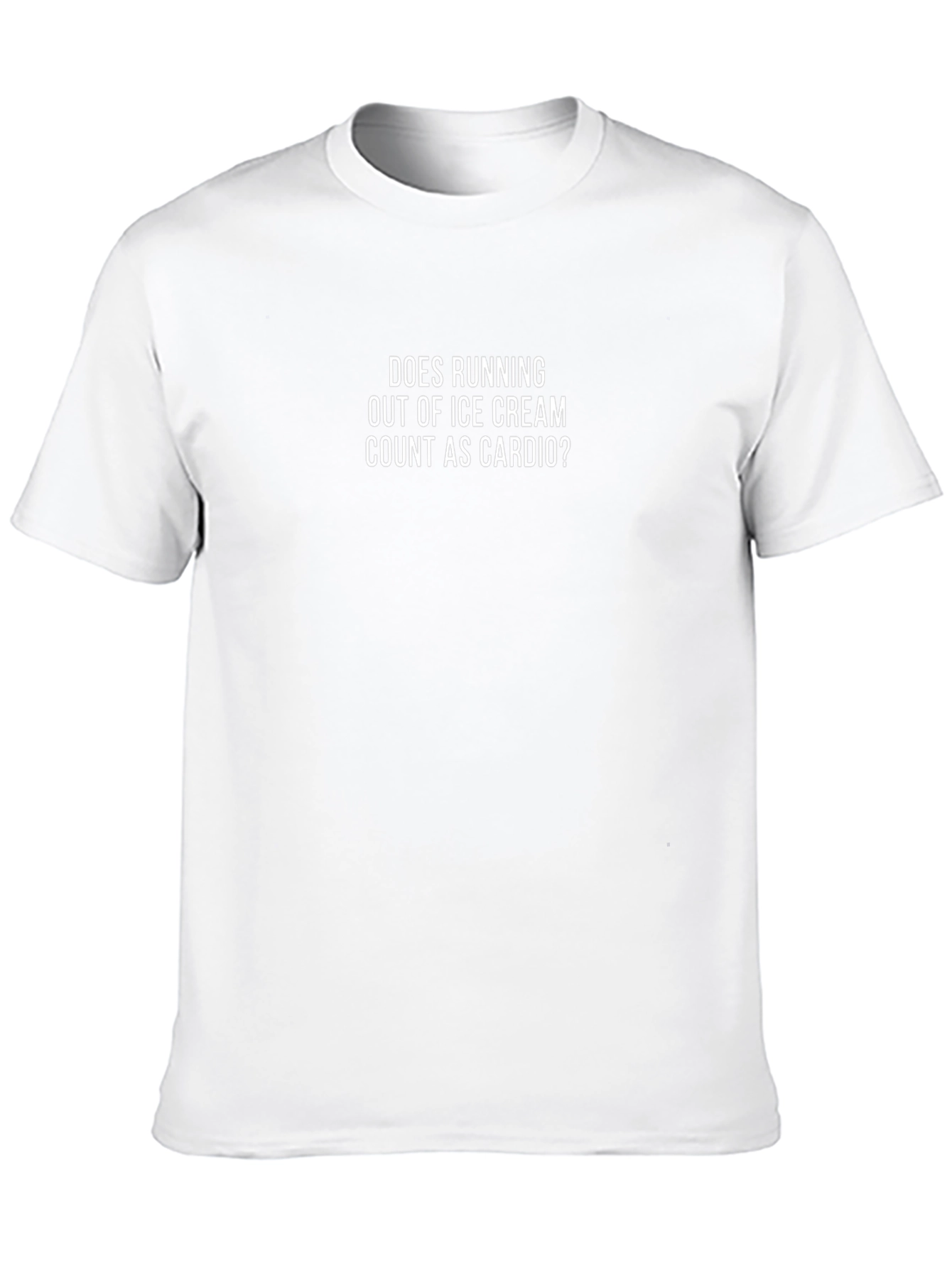 Funny Ice Cream Cardio T-Shirt