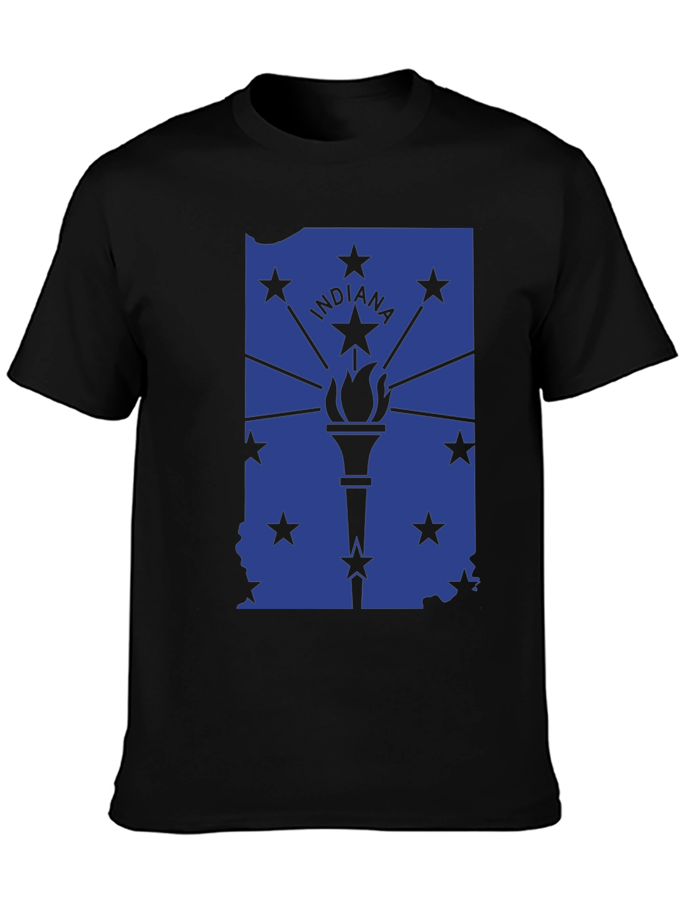 Indiana State Flag Graphic T-Shirt