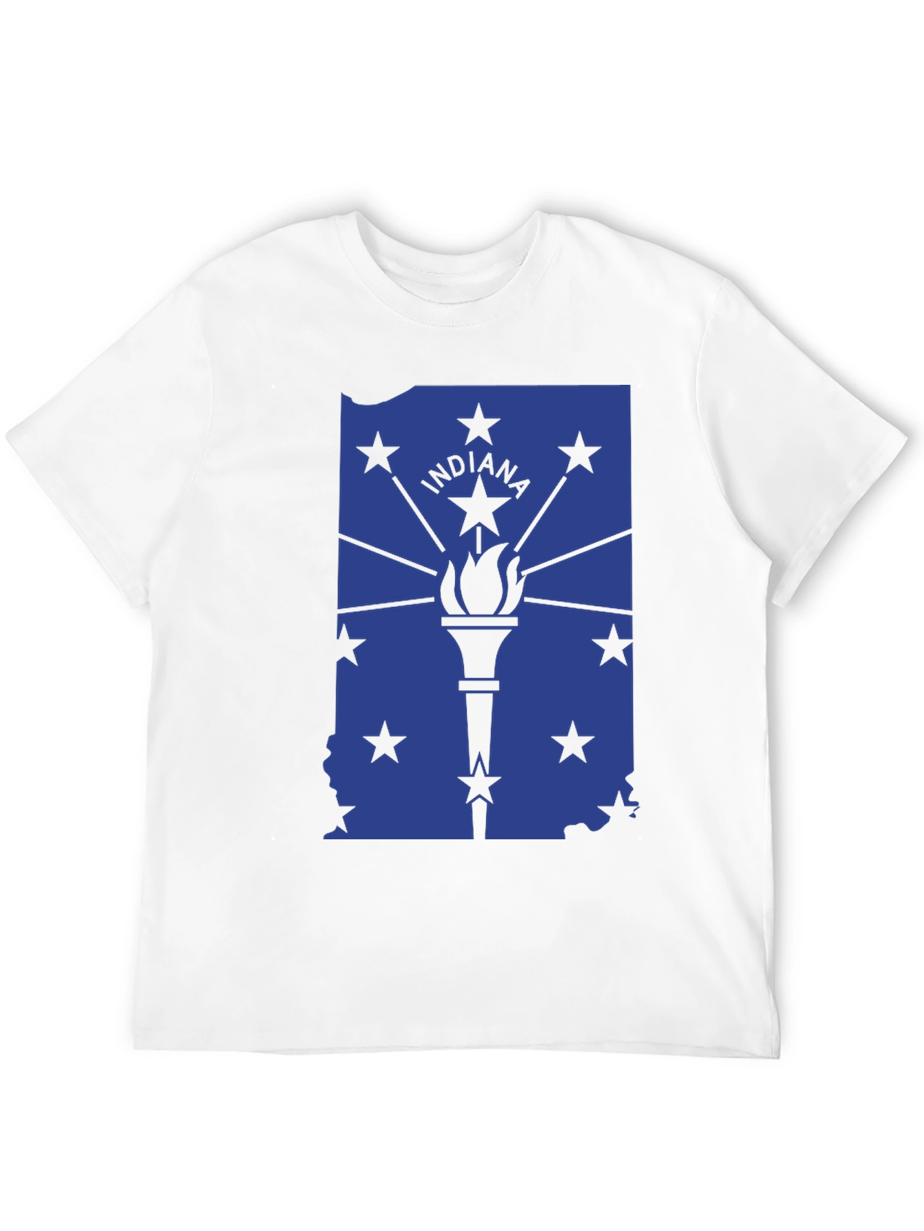 Indiana State Flag Graphic T-Shirt