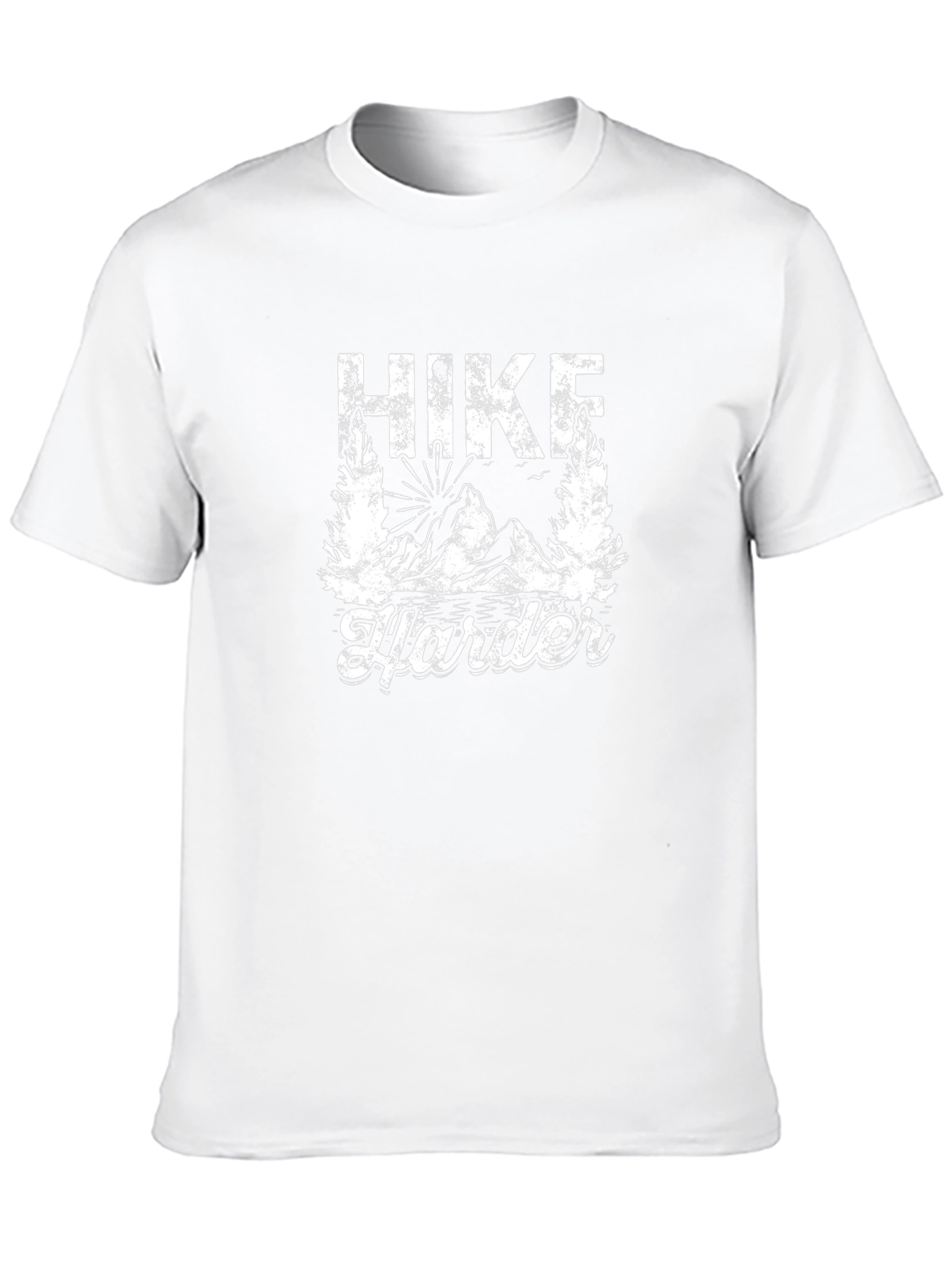 Hike Harder Graphic Tee - Adventure Ready Shirt