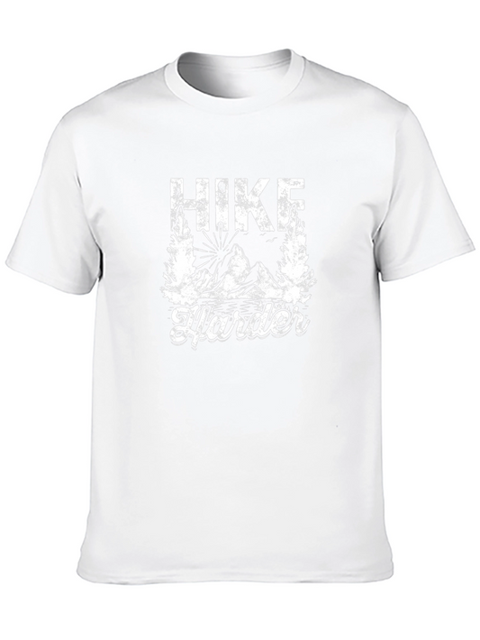 Hike Harder Graphic Tee - Adventure Ready Shirt