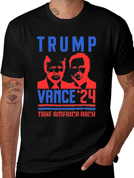 Trump Vance 24 Take America Back Graphic Tee
