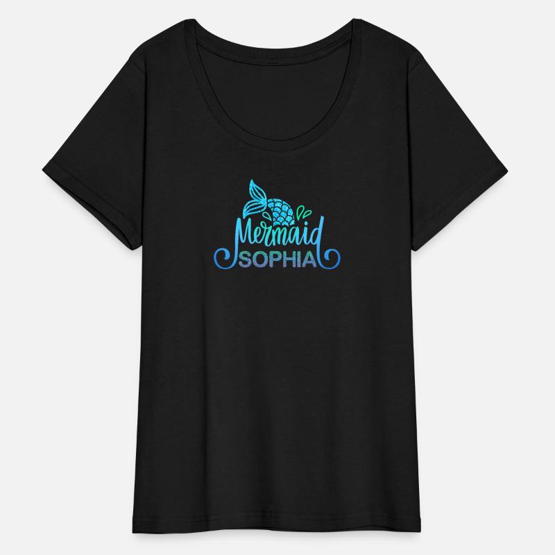 Nameshirt Sophia with mermaid