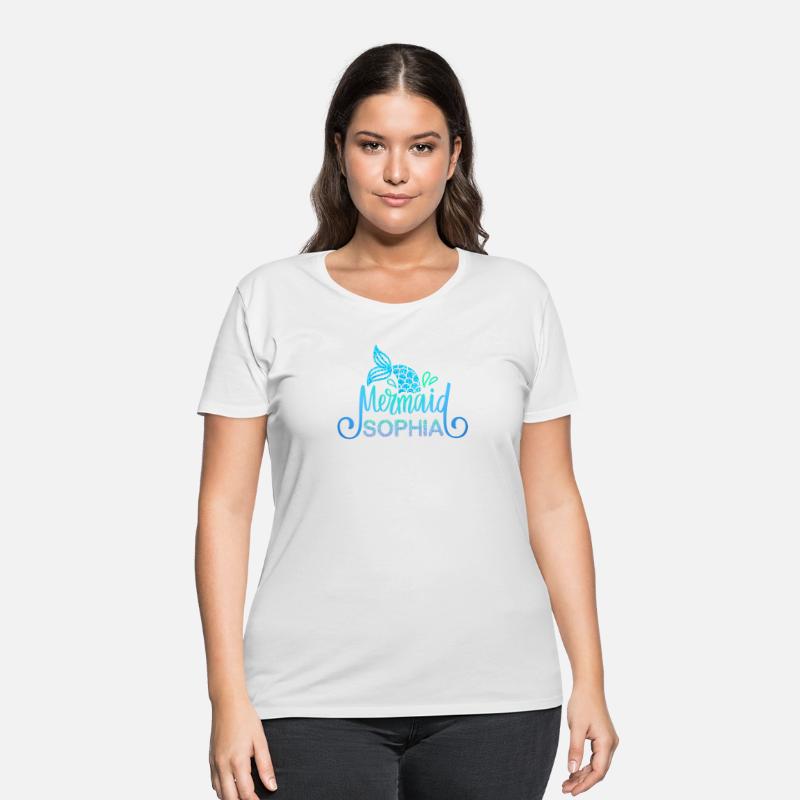 Nameshirt Sophia with mermaid