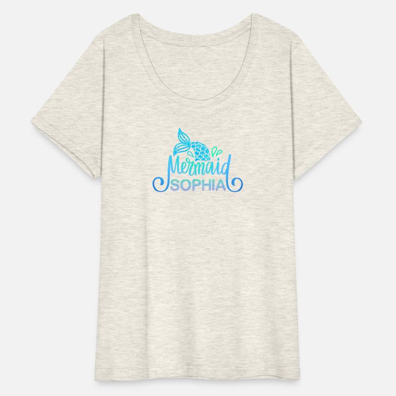 Nameshirt Sophia with mermaid
