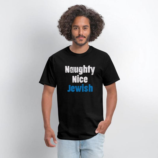 Naughty Nice Jewish Funny Hanukkah Hashana Israel