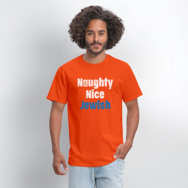 Naughty Nice Jewish Funny Hanukkah Hashana Israel