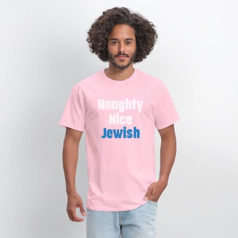 Naughty Nice Jewish Funny Hanukkah Hashana Israel