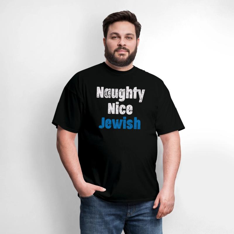 Naughty Nice Jewish Funny Hanukkah Hashana Israel