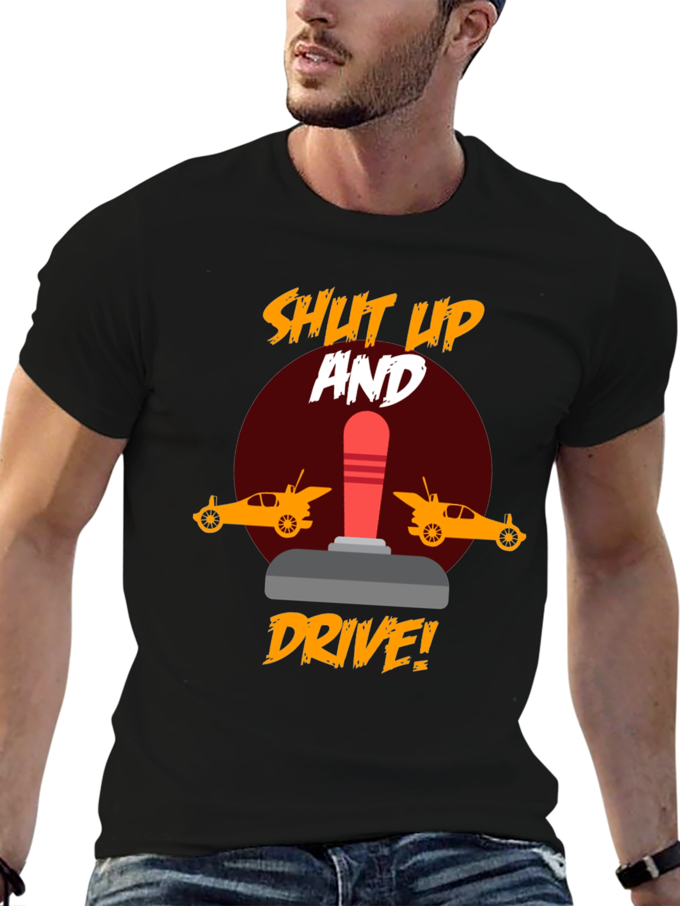 Shut Up and Drive T-Shirt - Racing Fan Apparel