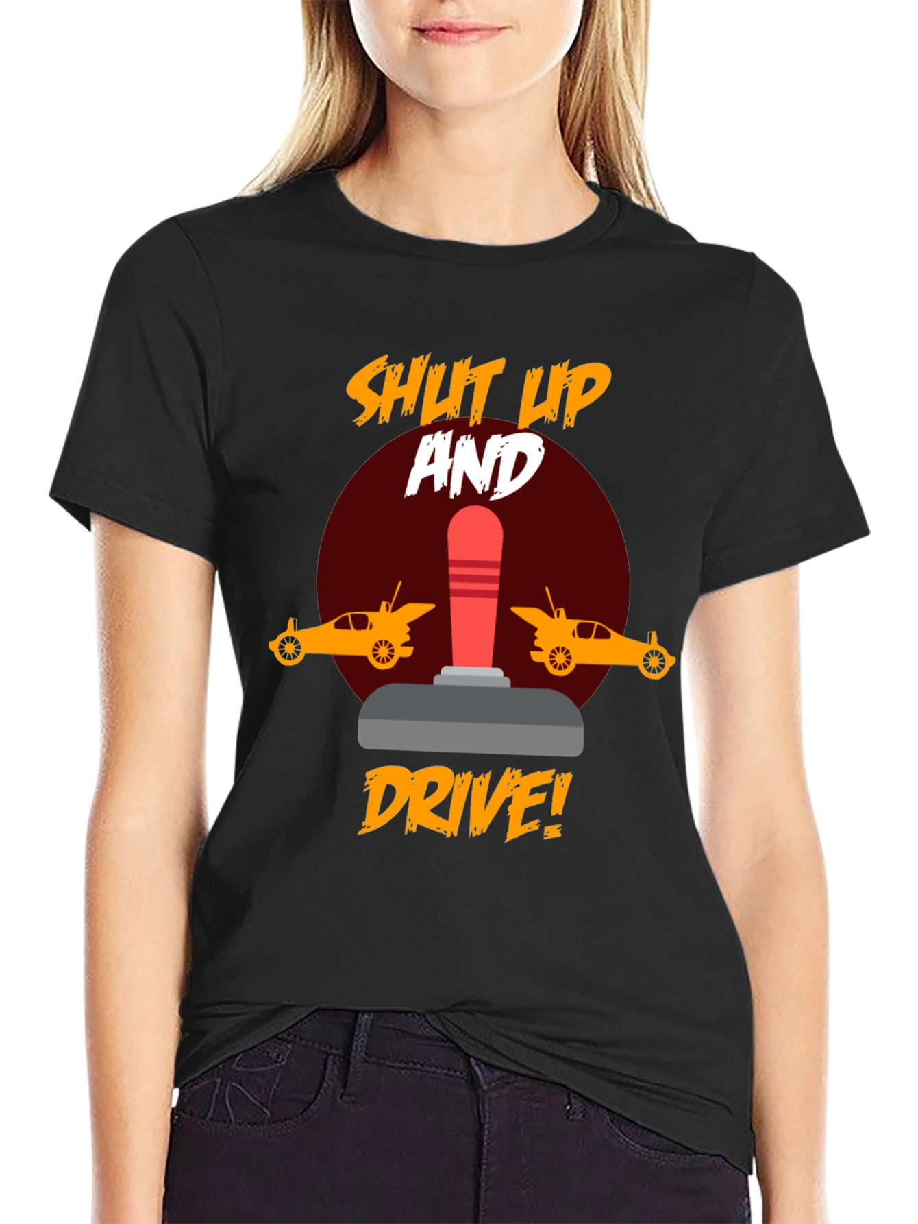 Shut Up and Drive T-Shirt - Racing Fan Apparel