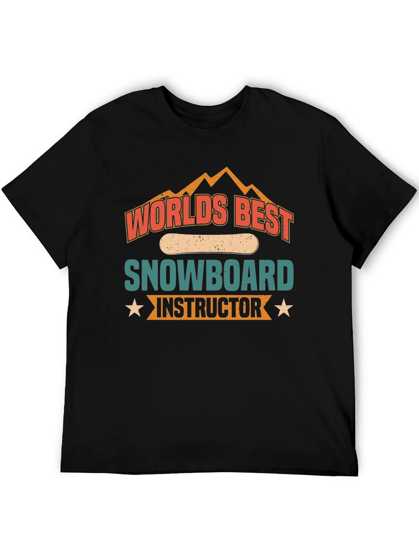 Worlds Best Snowboard Instructor Graphic Tee