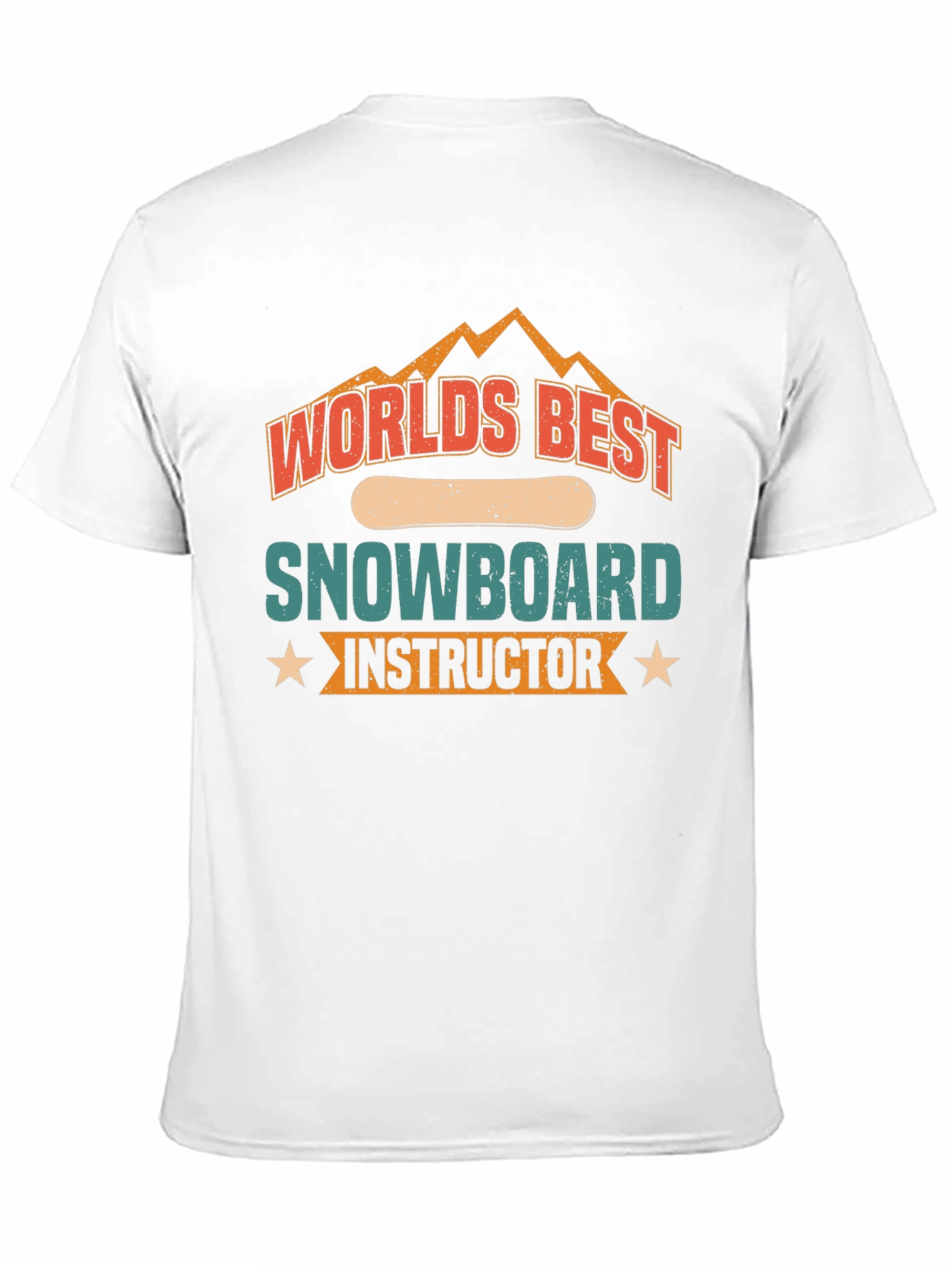 Worlds Best Snowboard Instructor Graphic Tee