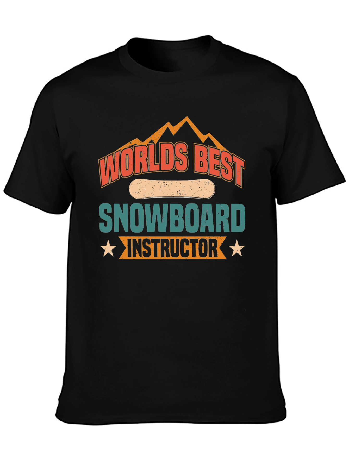 Worlds Best Snowboard Instructor Graphic Tee