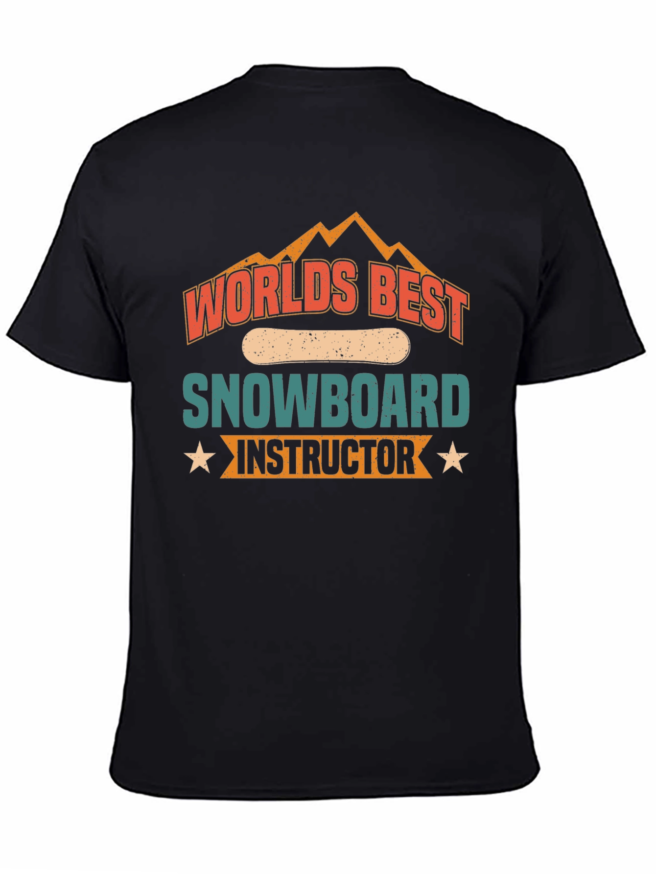Worlds Best Snowboard Instructor Graphic Tee