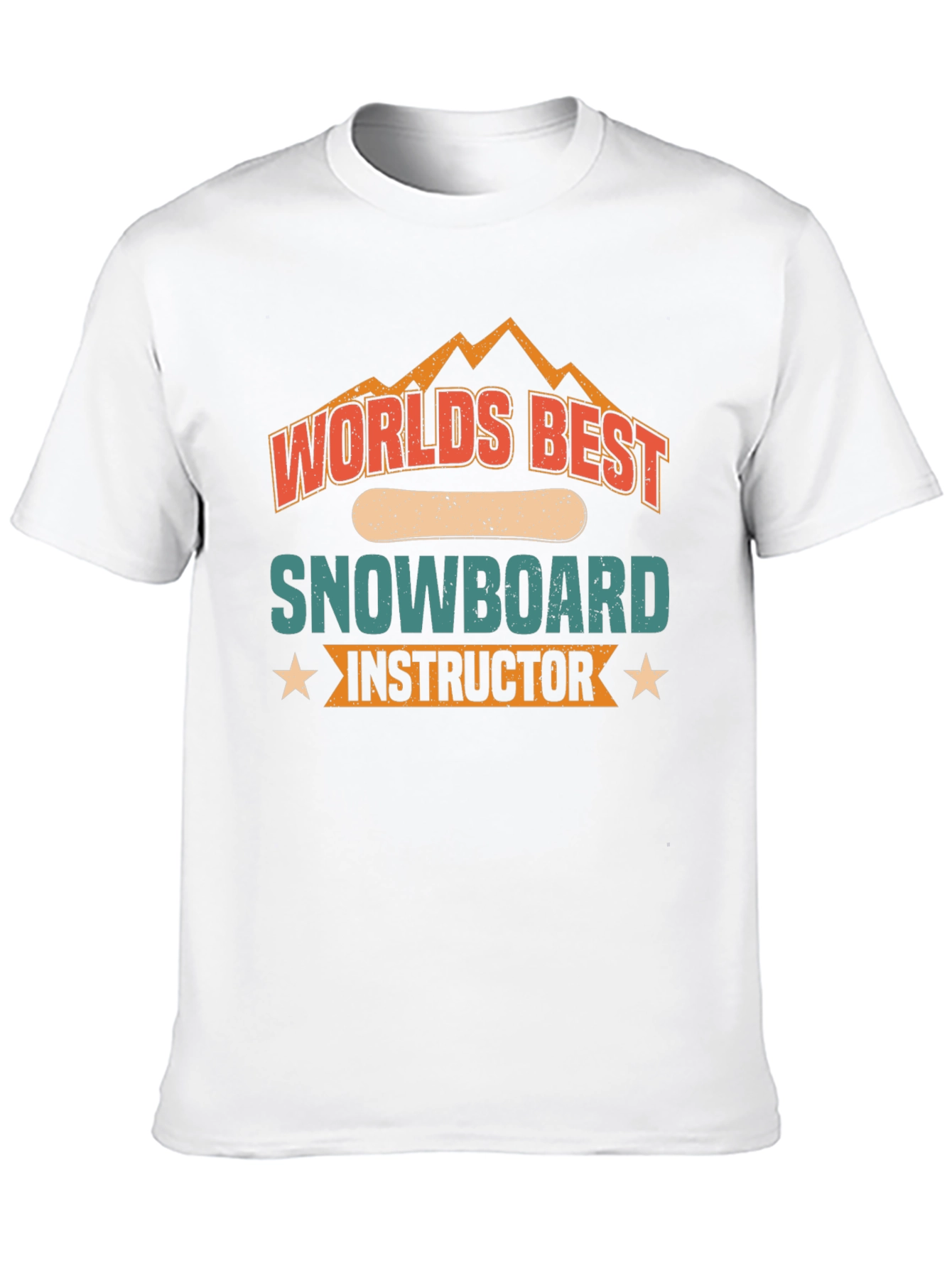Worlds Best Snowboard Instructor Graphic Tee