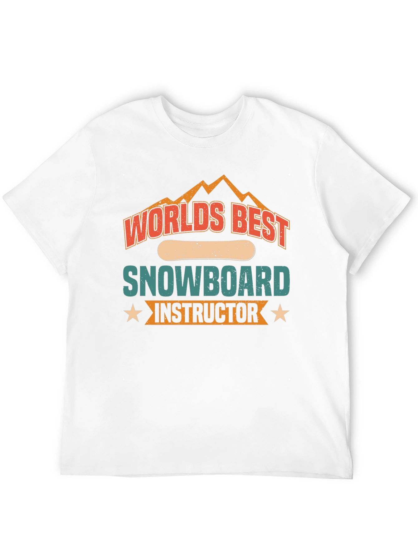 Worlds Best Snowboard Instructor Graphic Tee