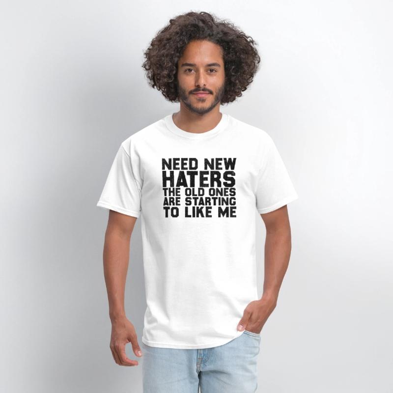 NEED NEW HATERS THE OLD ONES ARE STARTING TO LIKE