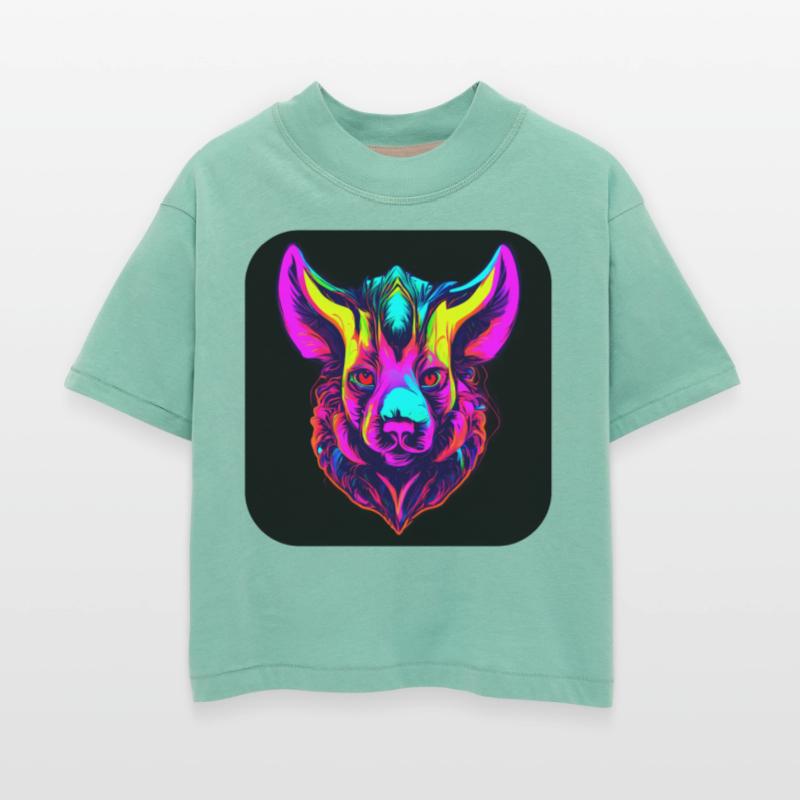Neon Style Color Electro Rave Party