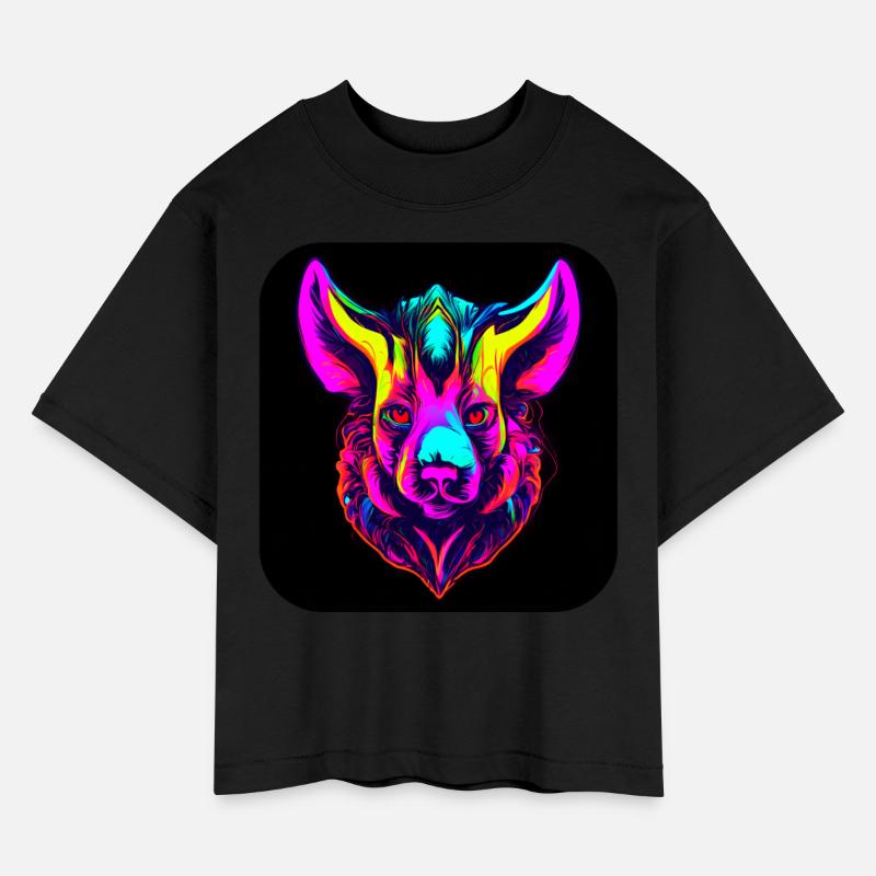 Neon Style Color Electro Rave Party
