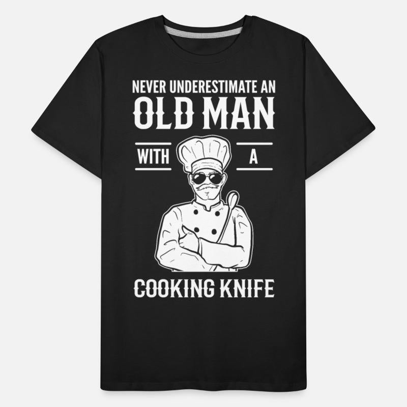 Never Underestimate An Old Man With A Cooking