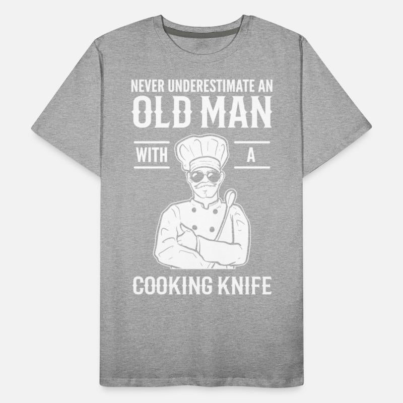 Never Underestimate An Old Man With A Cooking