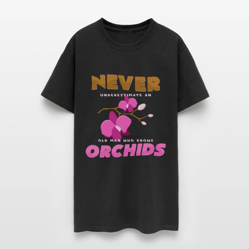Never underestimate an old man with orchids