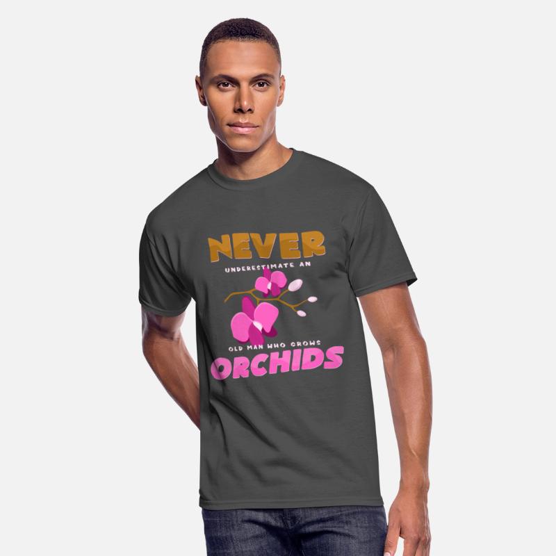Never underestimate an old man with orchids