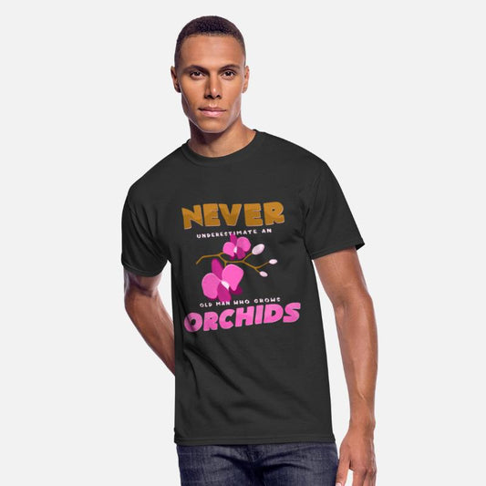Never underestimate an old man with orchids