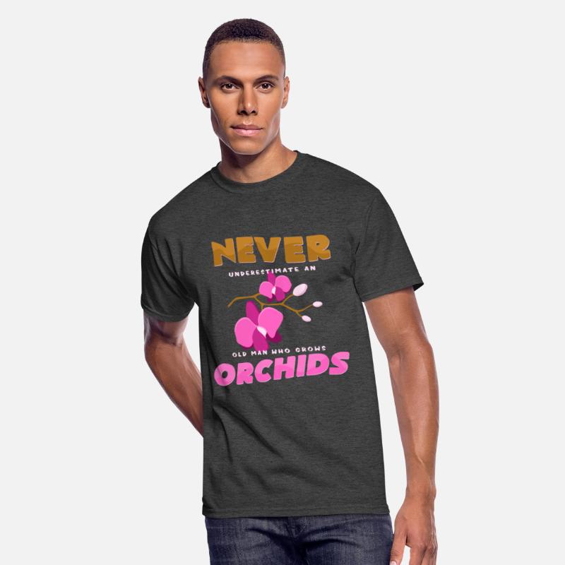 Never underestimate an old man with orchids