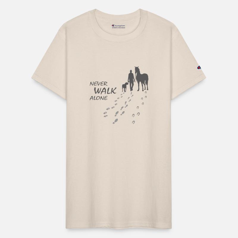 Never Walk Alone - Pet Dog Horse