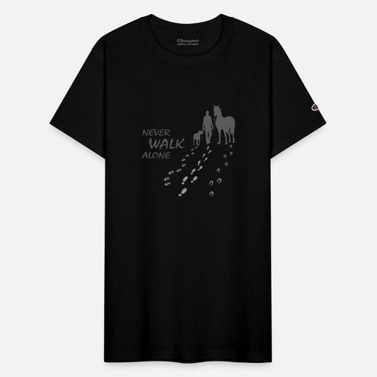 Never Walk Alone - Pet Dog Horse