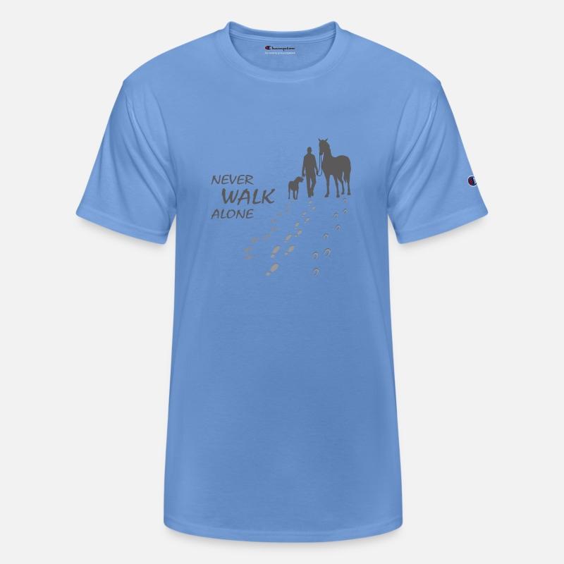 Never Walk Alone - Pet Dog Horse