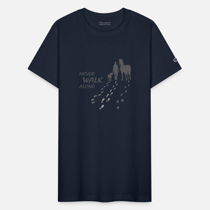 Never Walk Alone - Pet Dog Horse