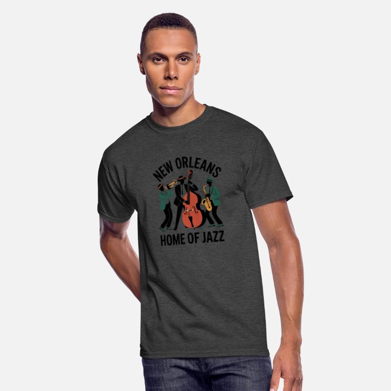 New Orleans Jazz Musician Illustration