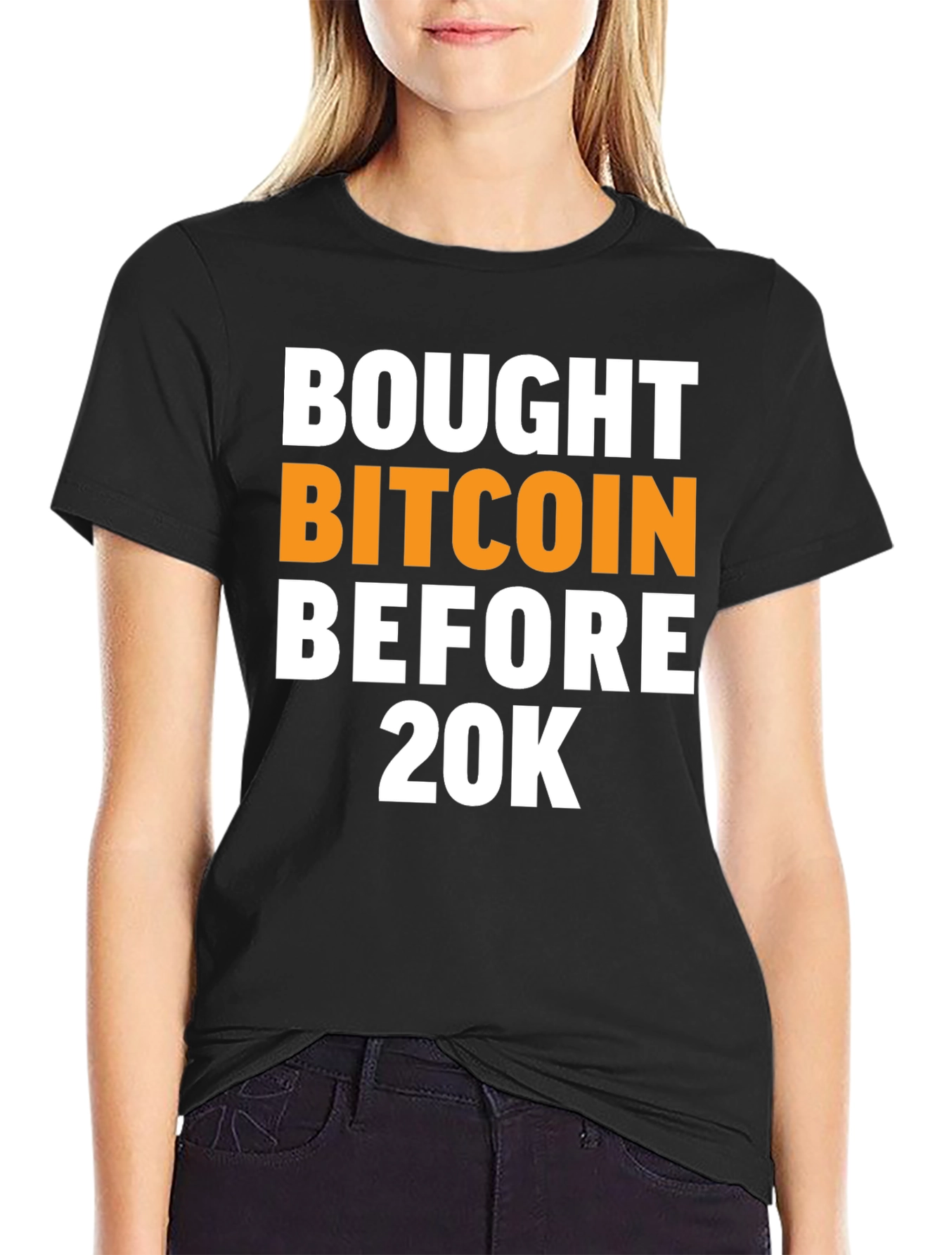 Bitcoin Investor T-Shirt - Bought Before 20K