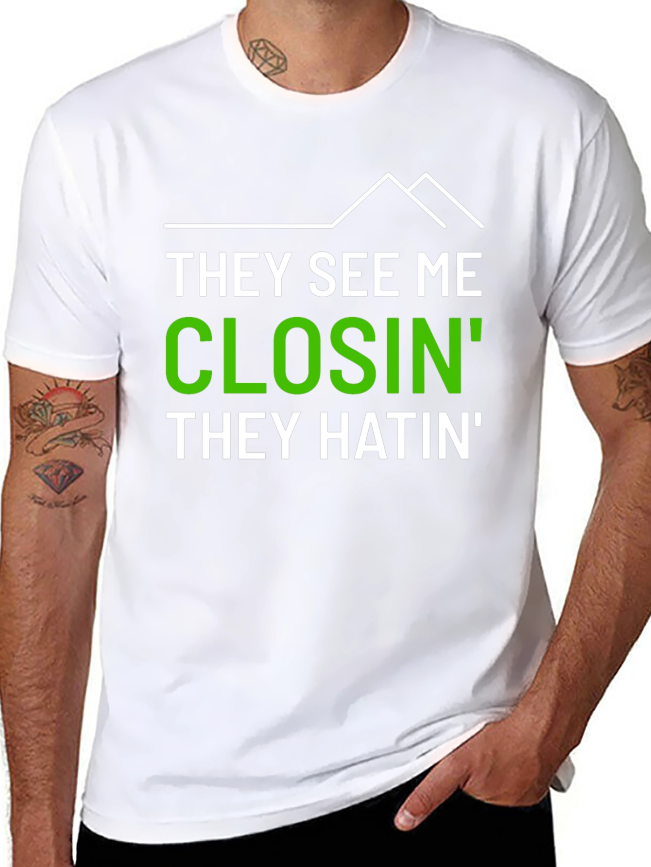 They See Me Closin Mens Graphic Tee