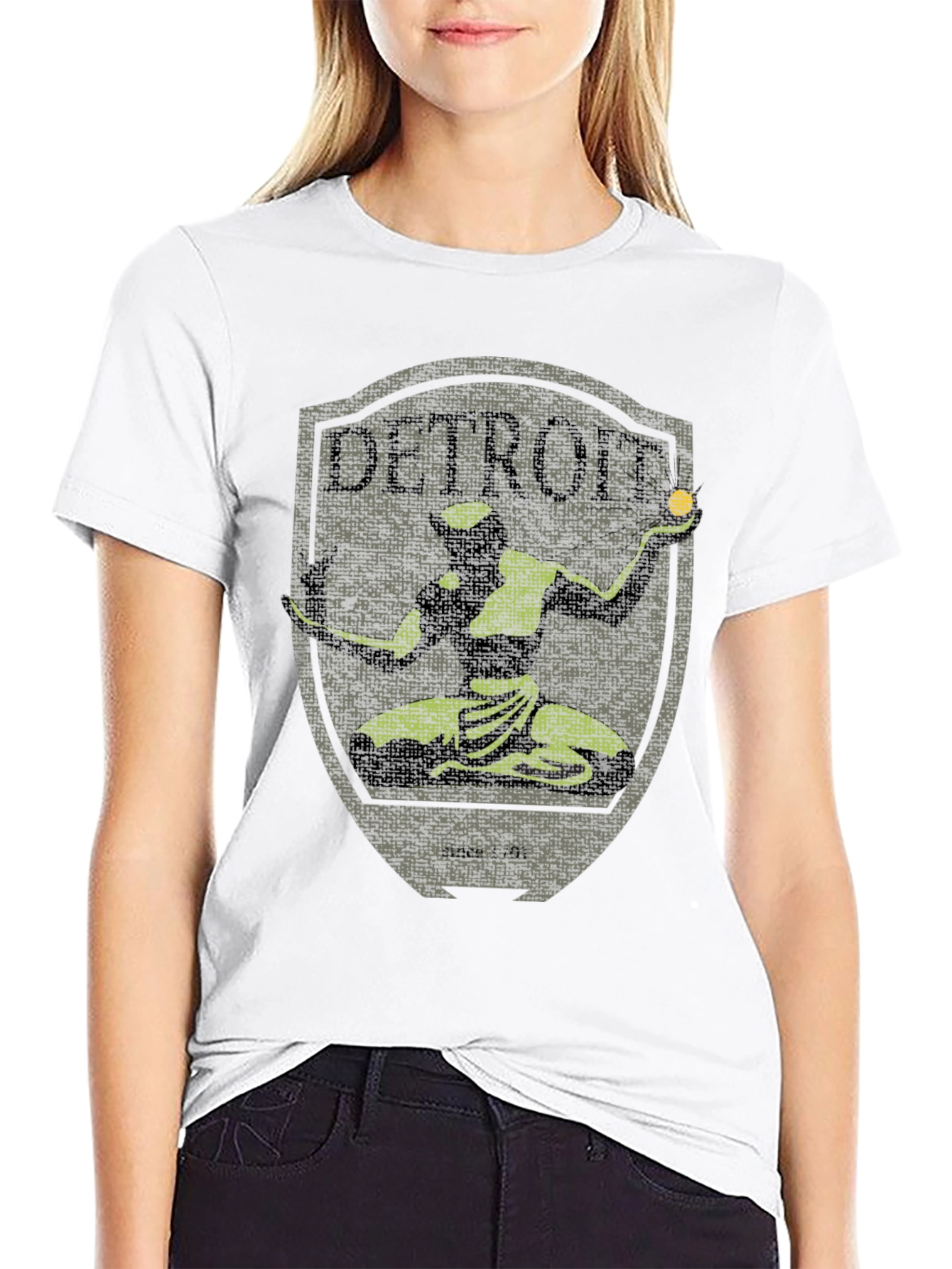 Detroit Established 1701 Graphic T-Shirt