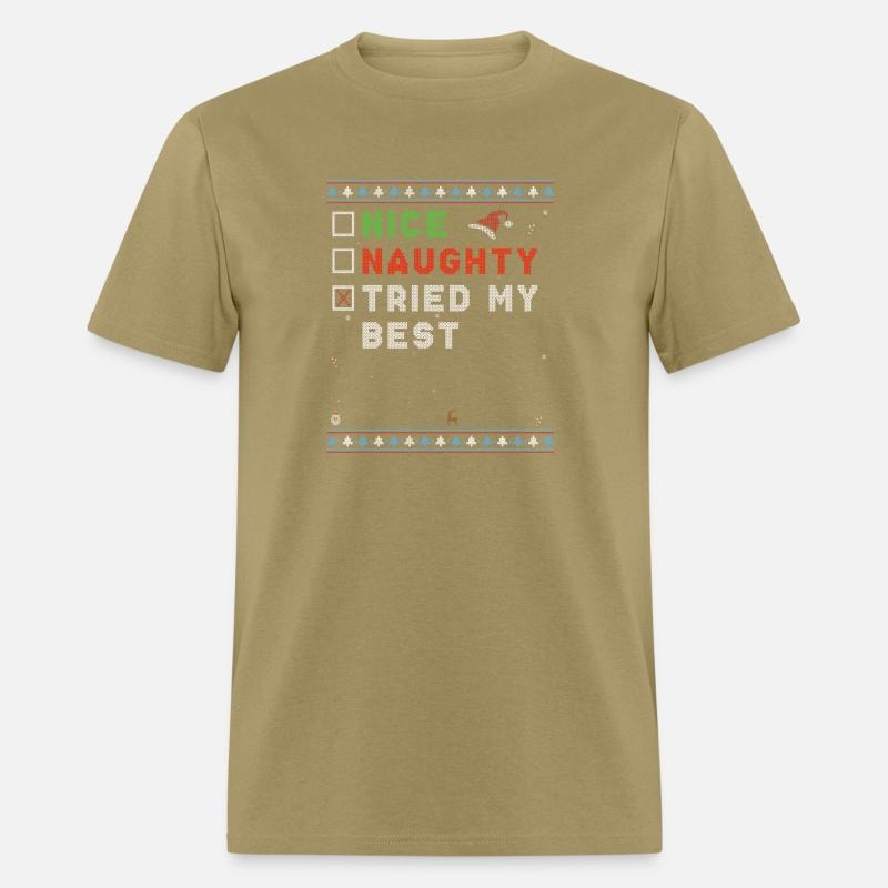 Nice Naughty I Tried My Best – Christmas Spirit
