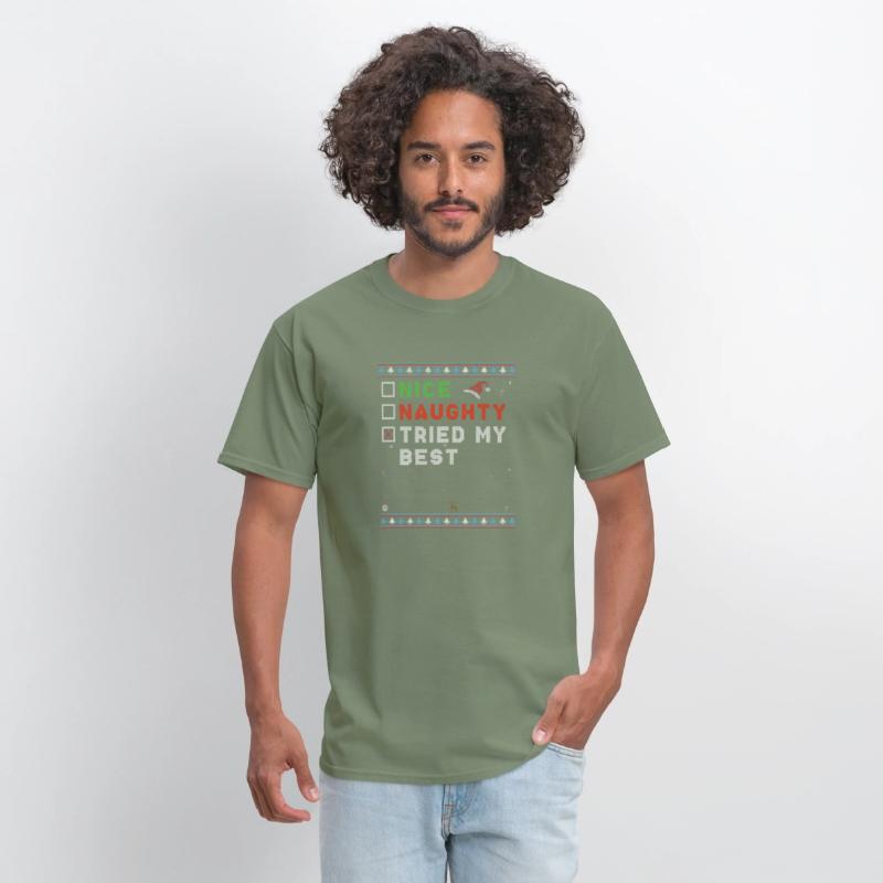 Nice Naughty I Tried My Best – Christmas Spirit