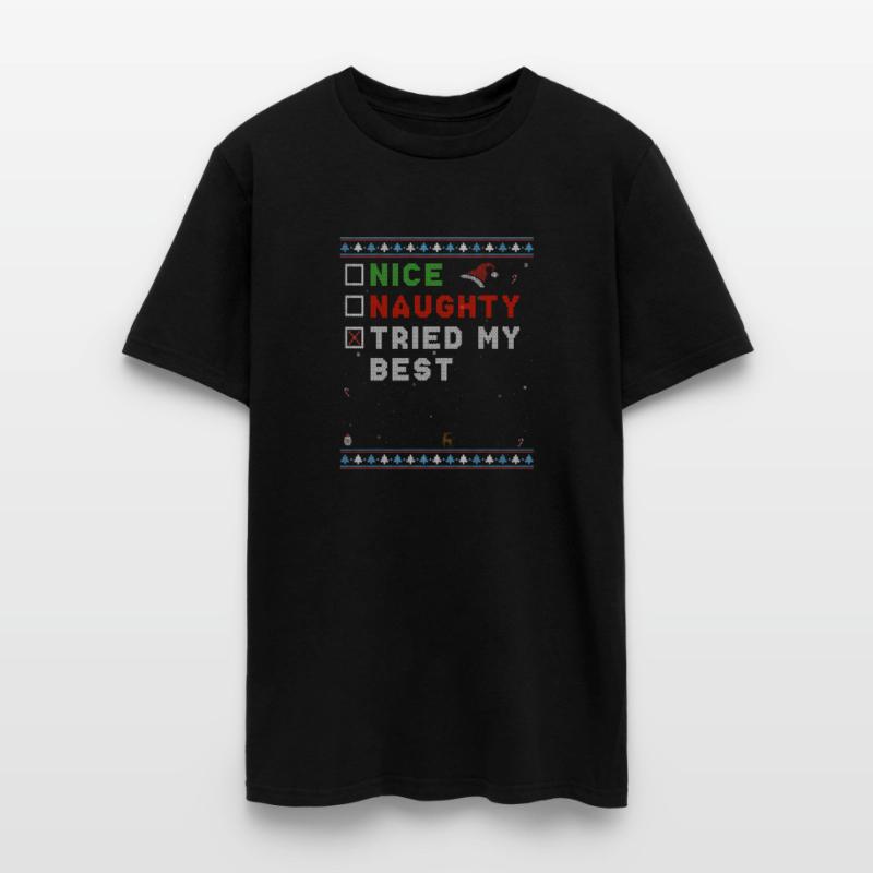 Nice Naughty I Tried My Best – Christmas Spirit