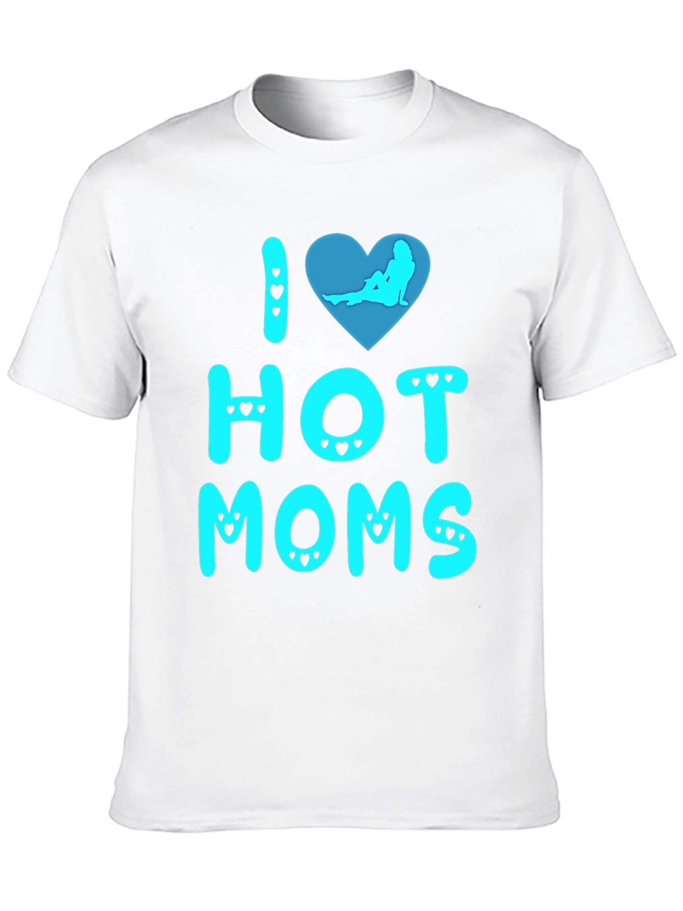 I Heart Hot Moms Graphic Tee