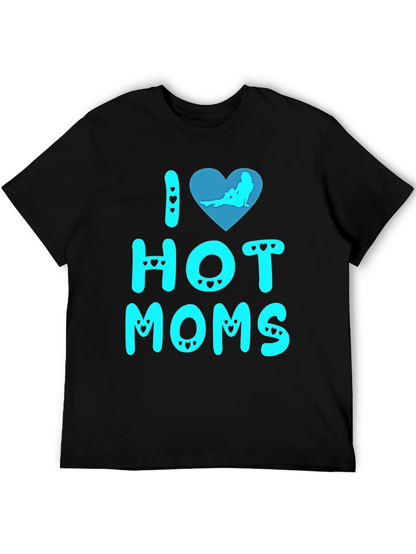 I Heart Hot Moms Graphic Tee