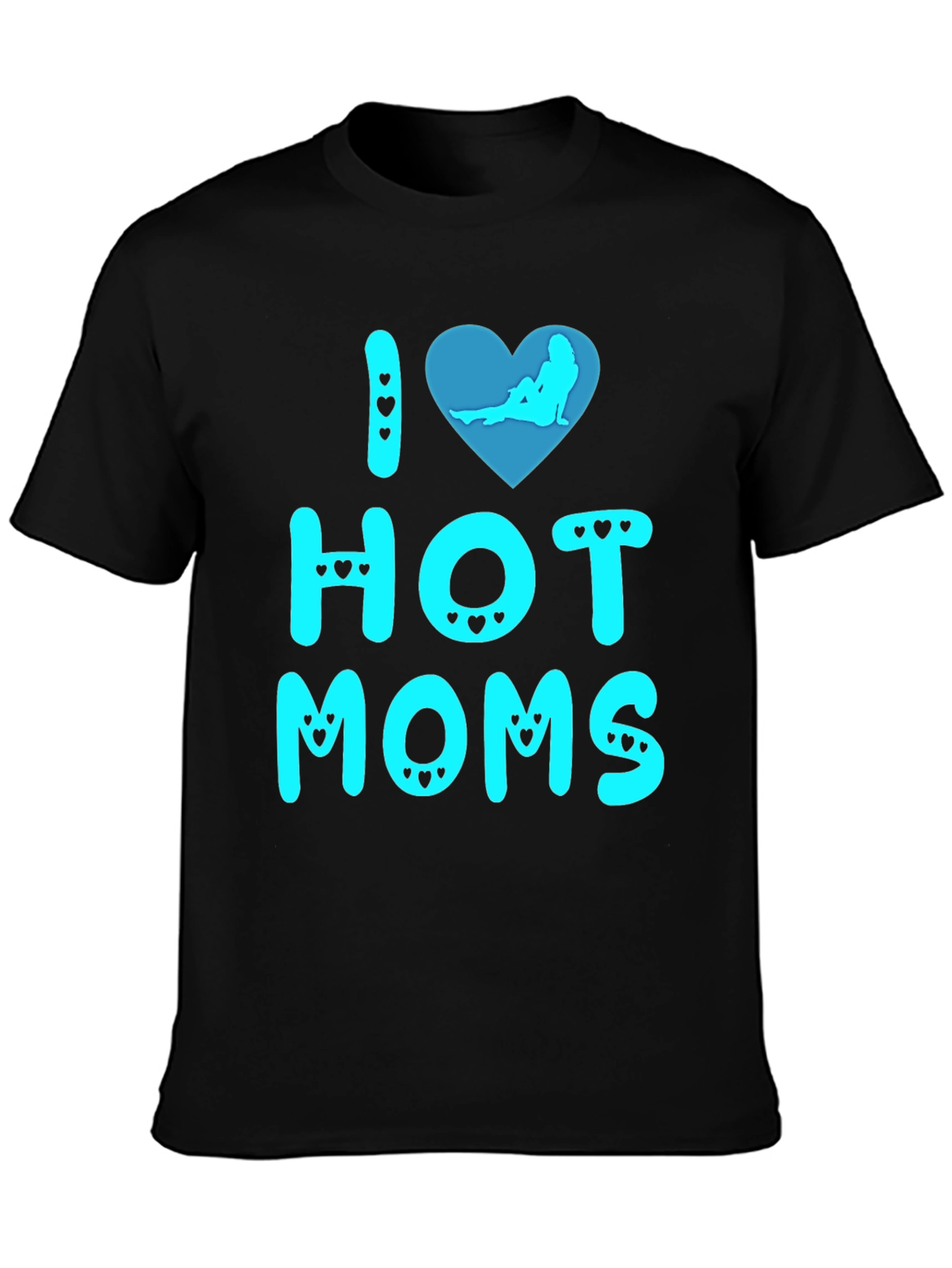 I Heart Hot Moms Graphic Tee