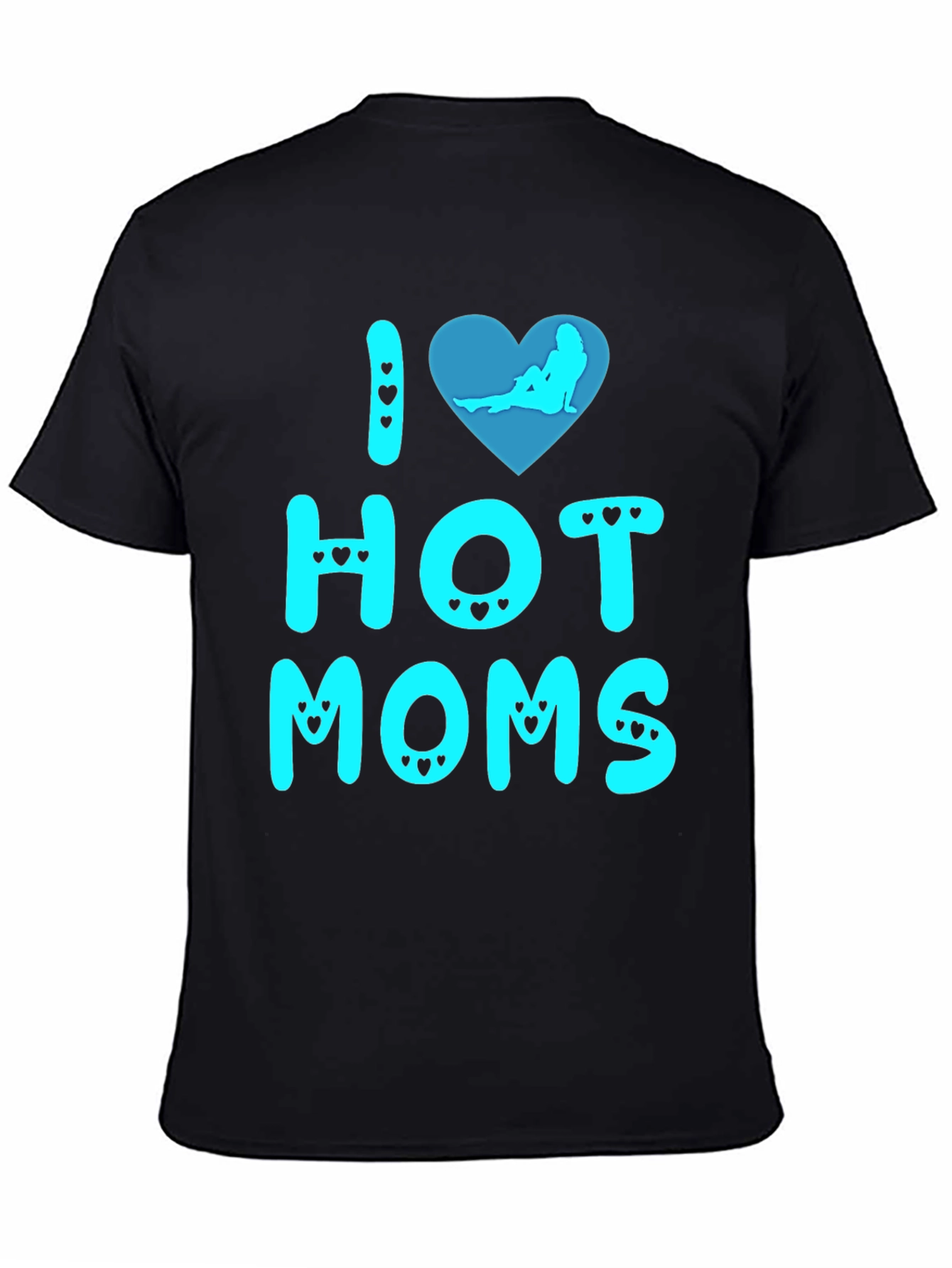 I Heart Hot Moms Graphic Tee