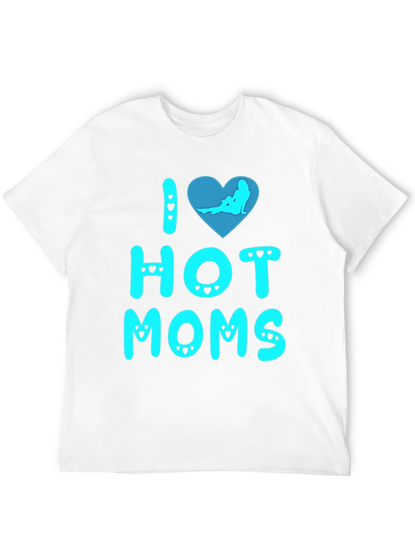 I Heart Hot Moms Graphic Tee