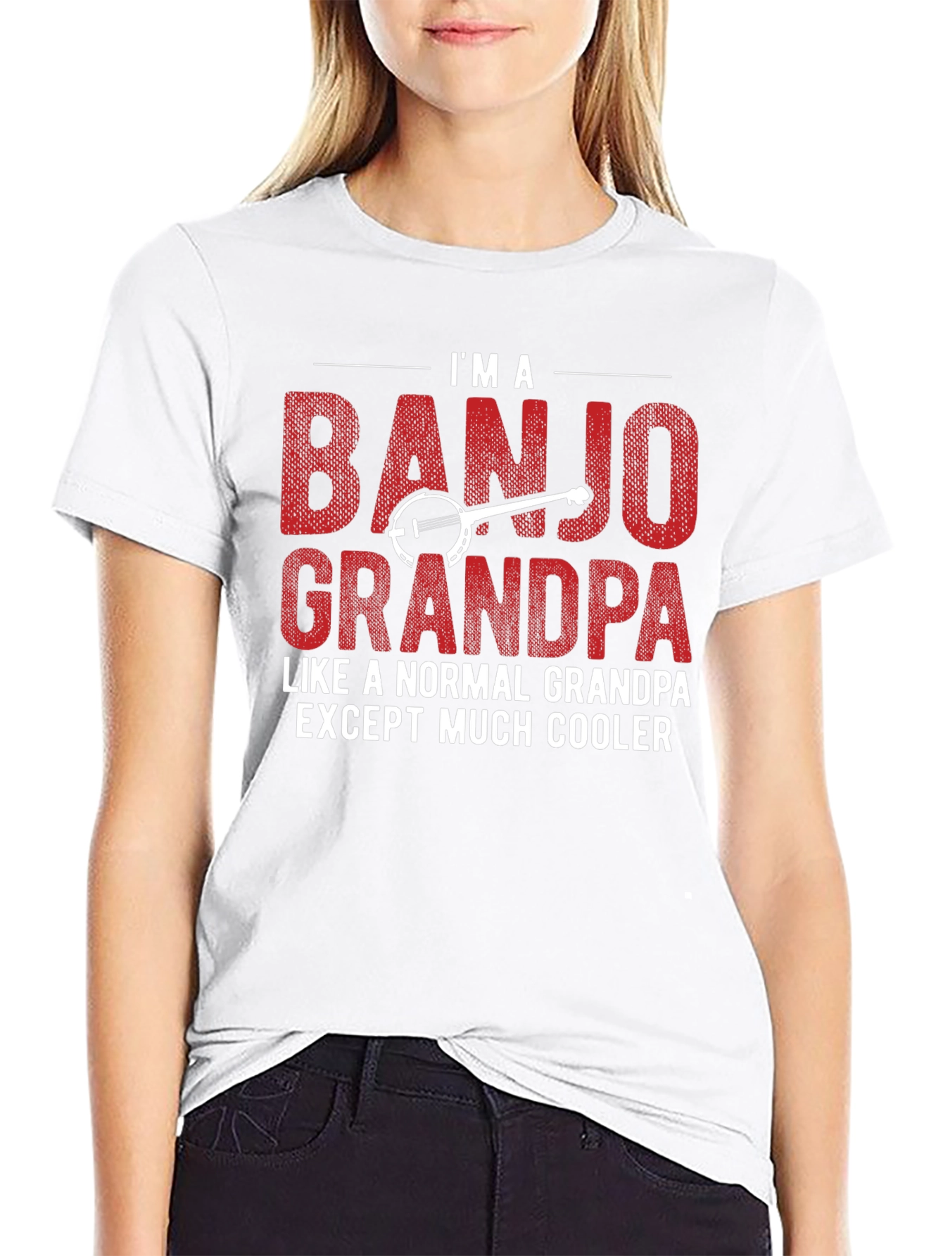 Banjo Grandpa T-Shirt - Cooler Than Normal!