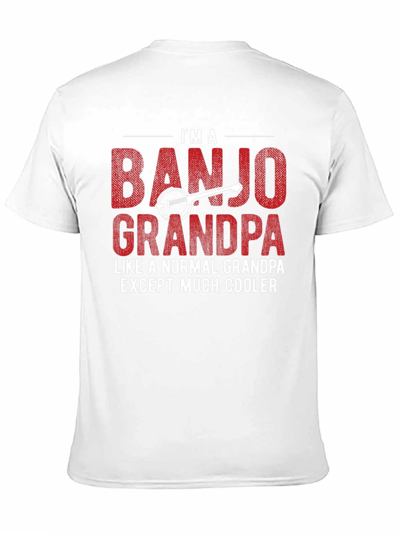 Banjo Grandpa T-Shirt - Cooler Than Normal!