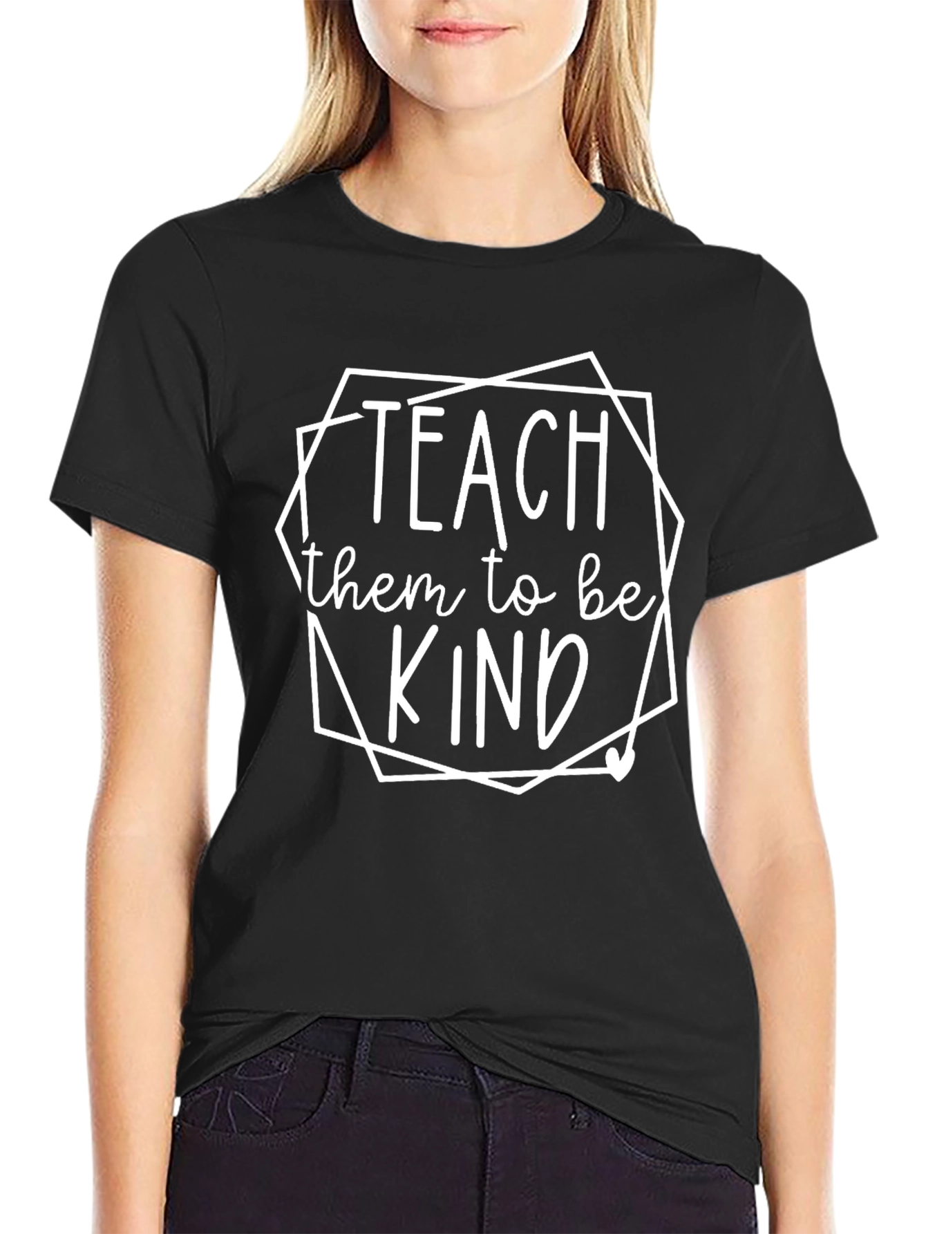 Teach Them To Be Kind Graphic T-Shirt