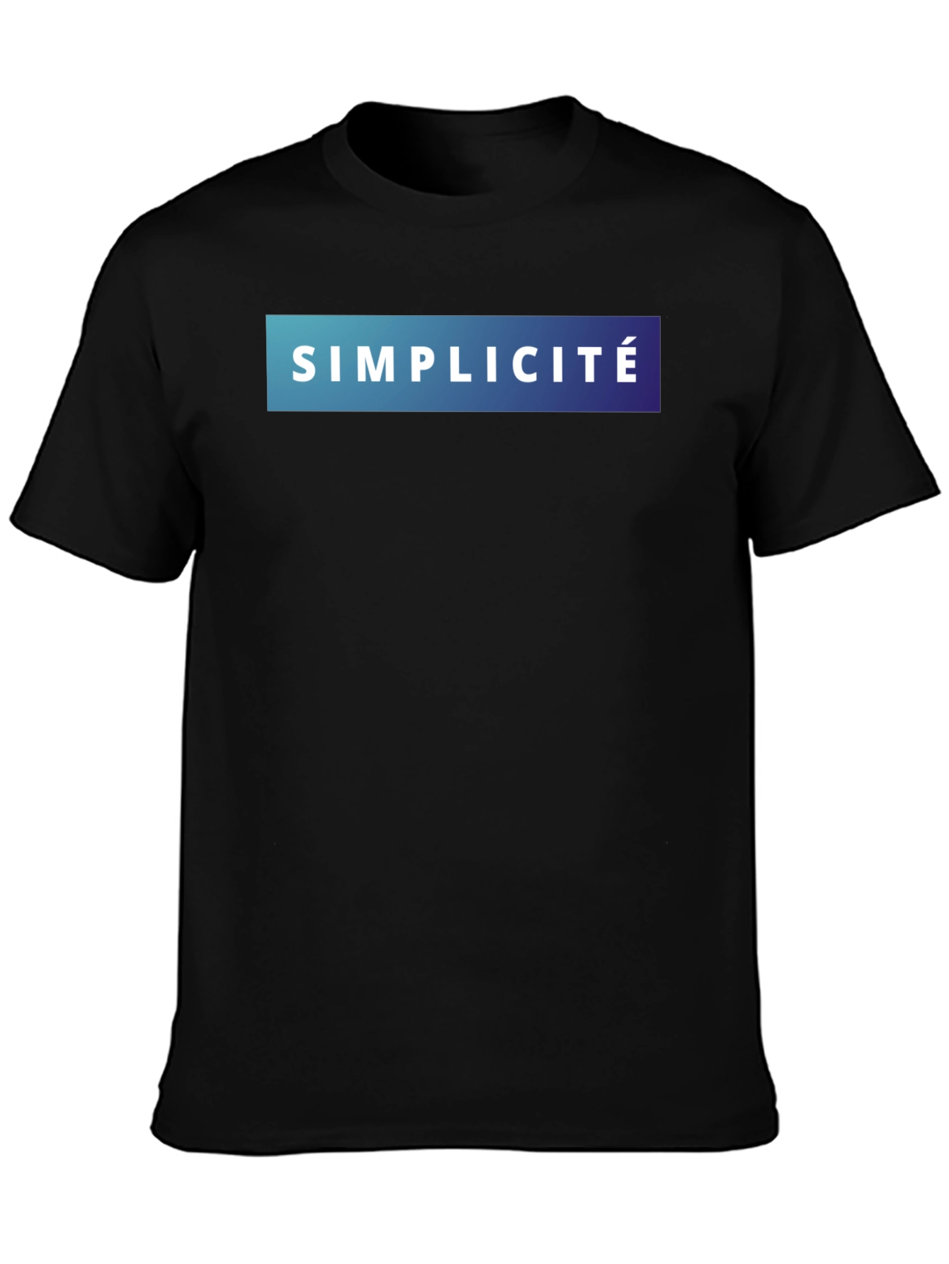 Simplicité Gradient Graphic Tee